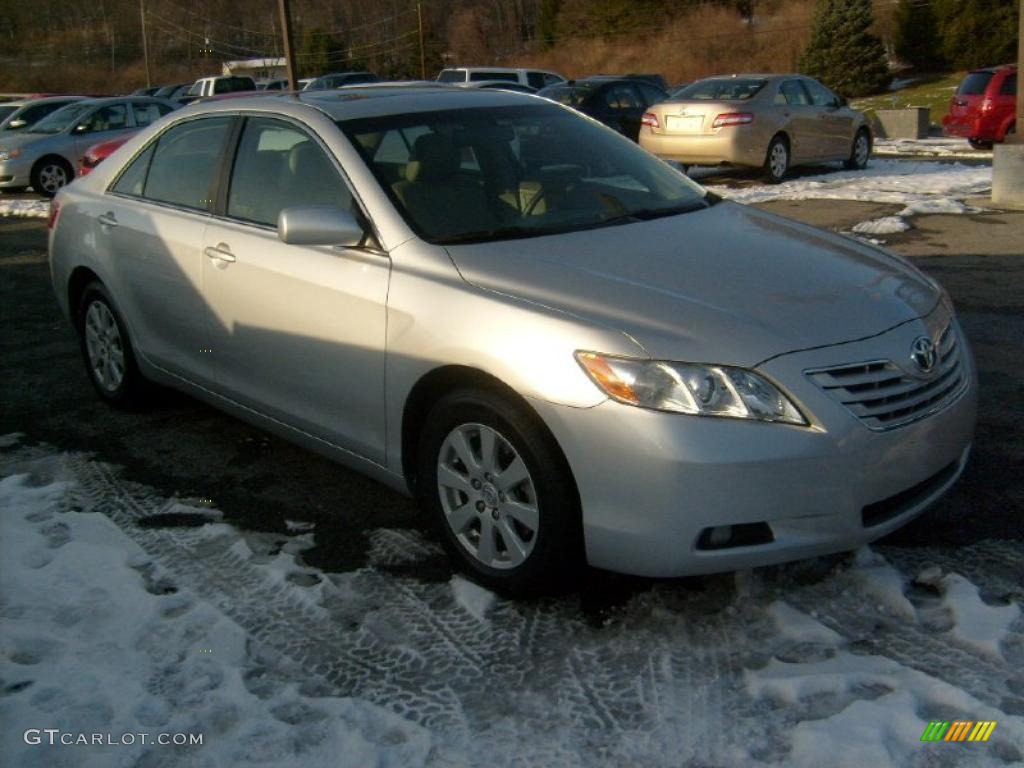 2008 Camry XLE - Classic Silver Metallic / Ash photo #1