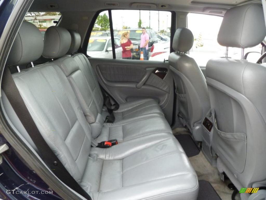 Ash Interior 2003 Mercedes-Benz ML 320 4Matic Photo #42216920
