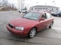2002 Chianti Red Hyundai Elantra GLS Sedan  photo #6