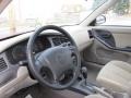 2002 Chianti Red Hyundai Elantra GLS Sedan  photo #9