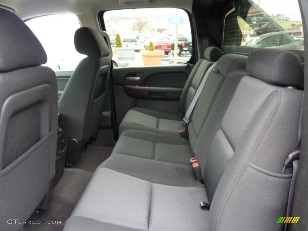 Ebony Interior 2011 Chevrolet Avalanche LS 4x4 Photo #42218640