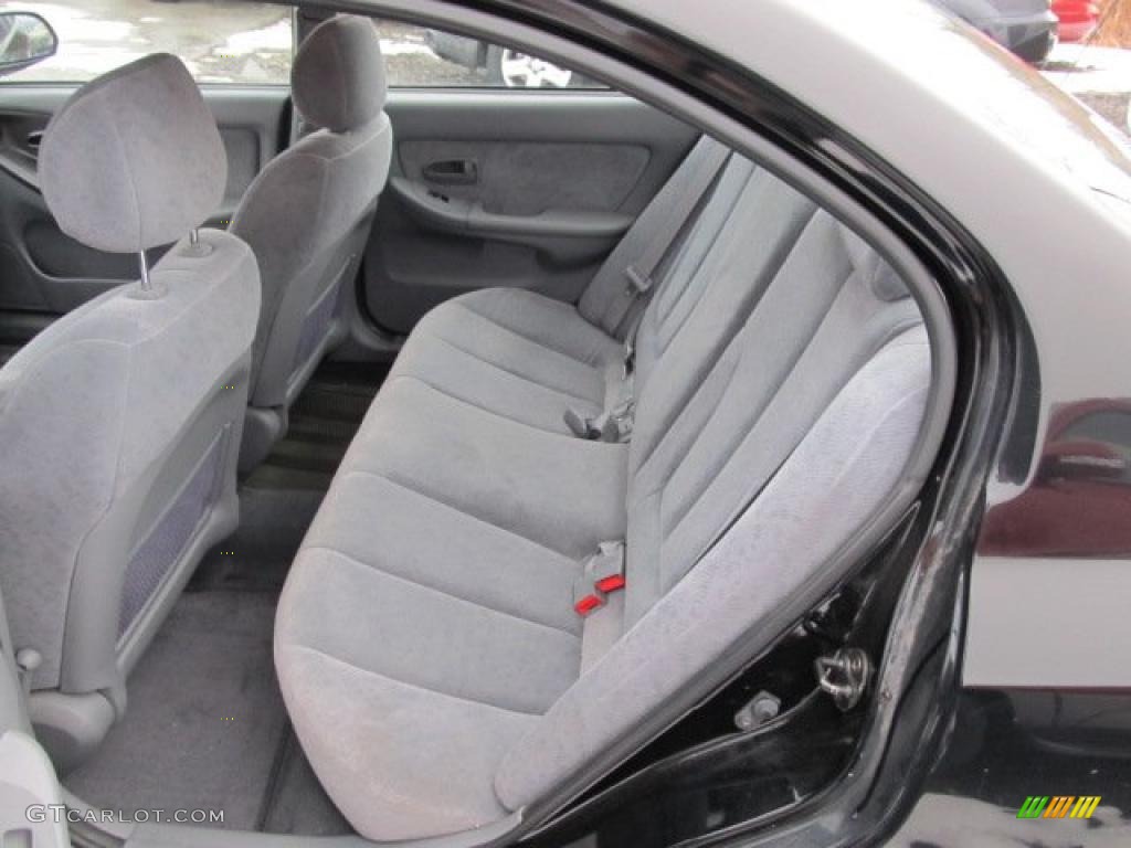 2006 Elantra GLS Sedan - Ebony Black / Gray photo #13