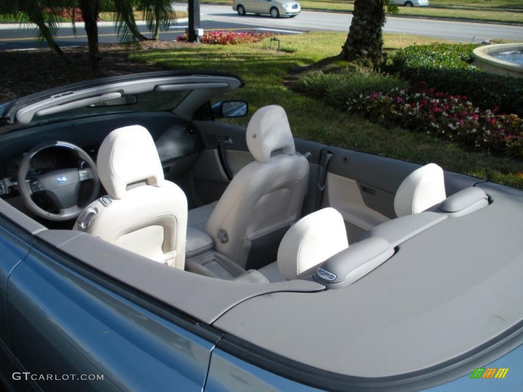 Calcite Cream Interior 2007 Volvo C70 T5 Convertible Photo #42219452