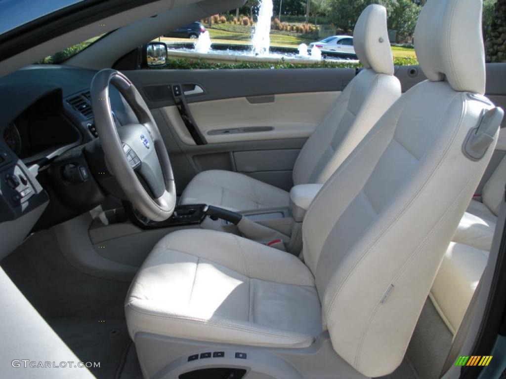 Calcite Cream Interior 2007 Volvo C70 T5 Convertible Photo #42219572