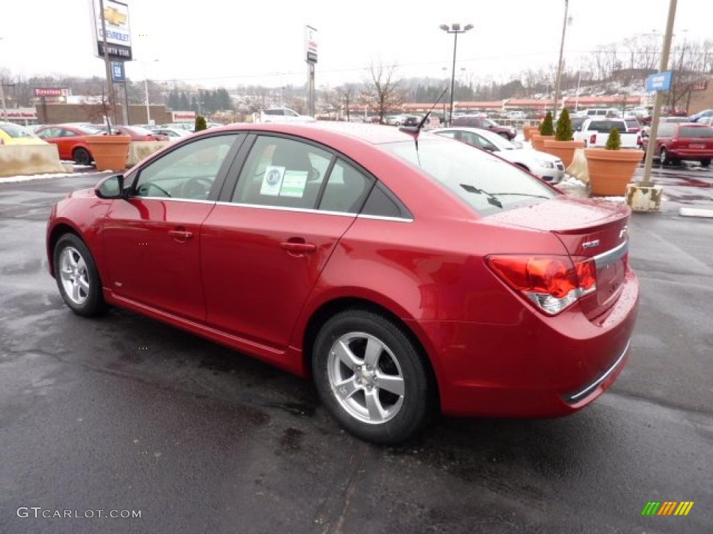 Crystal Red Metallic Tintcoat 2011 Chevrolet Cruze LT/RS Exterior Photo #42220364