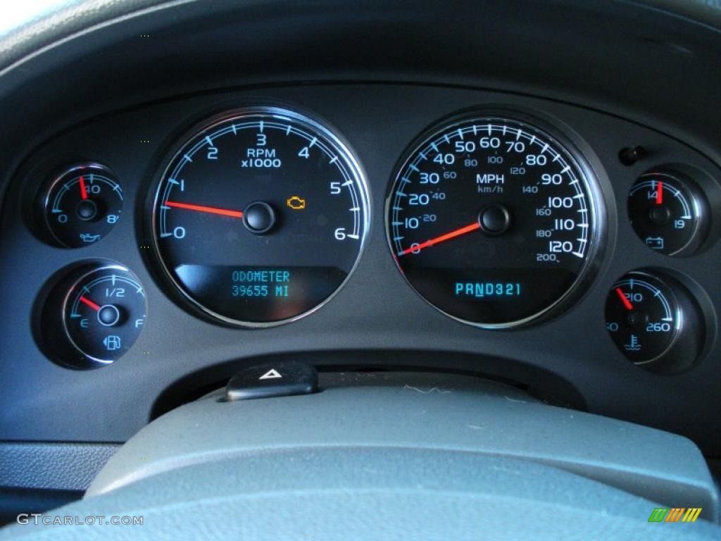 2008 Chevrolet Suburban 1500 LT Gauges Photo #42220632