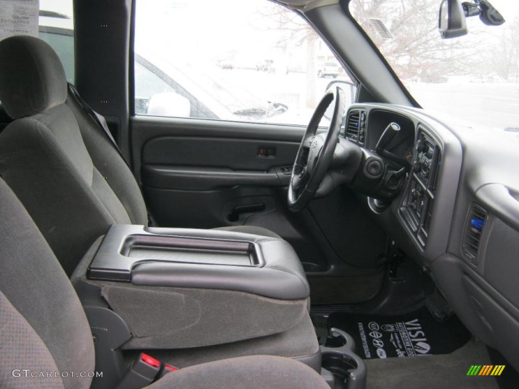 2004 Silverado 1500 Z71 Extended Cab 4x4 - Black / Dark Charcoal photo #7
