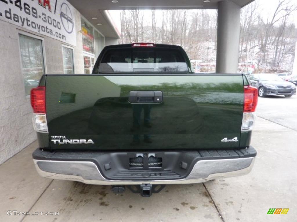 2011 Tundra Double Cab 4x4 - Spruce Green Mica / Graphite Gray photo #3