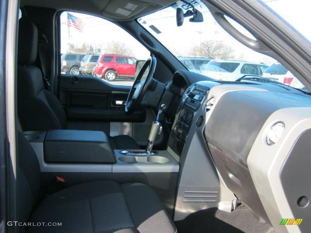 2004 F150 FX4 SuperCrew 4x4 - Dark Shadow Grey Metallic / Black photo #7