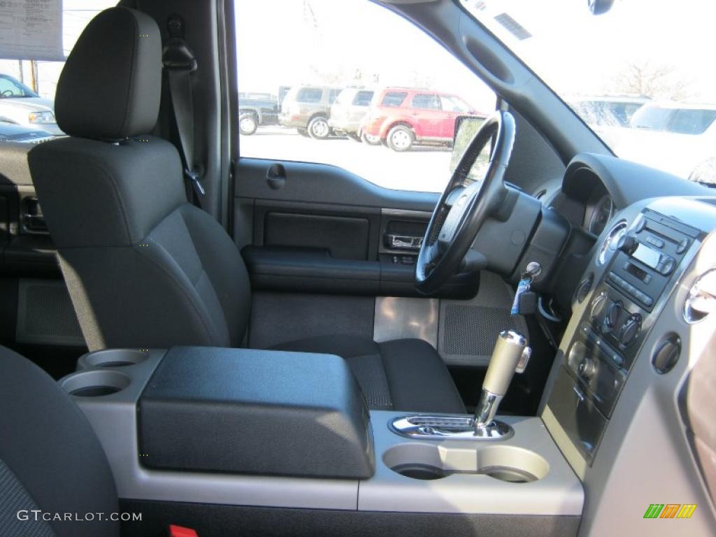 2004 F150 FX4 SuperCrew 4x4 - Dark Shadow Grey Metallic / Black photo #18