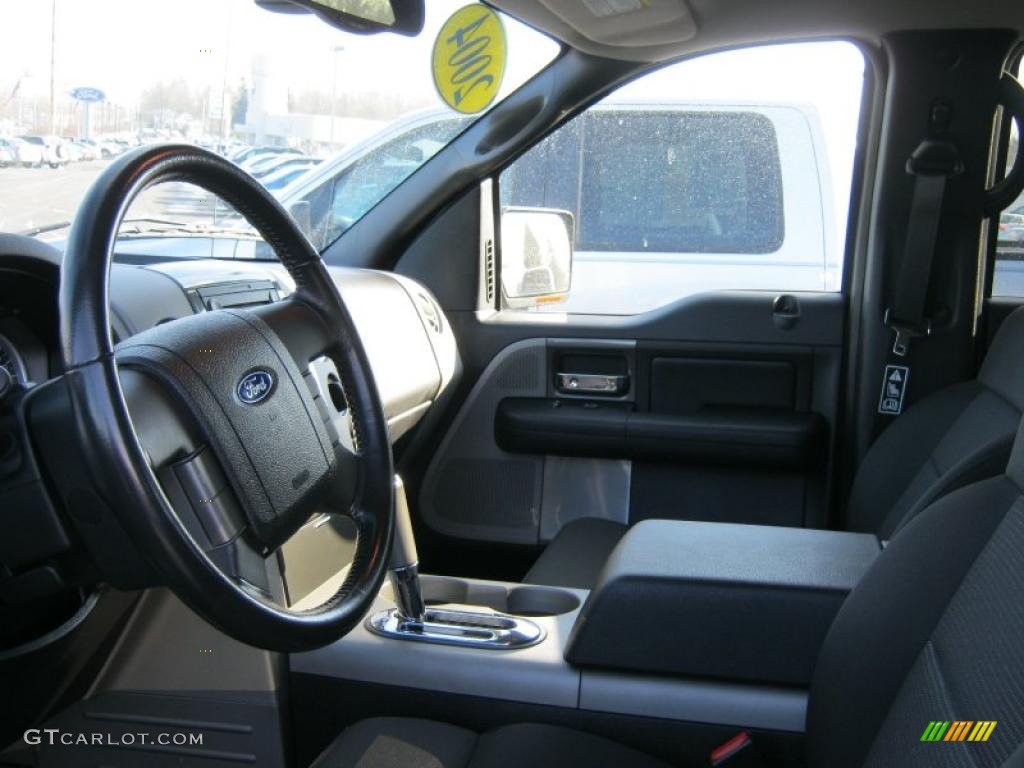 2004 F150 FX4 SuperCrew 4x4 - Dark Shadow Grey Metallic / Black photo #22