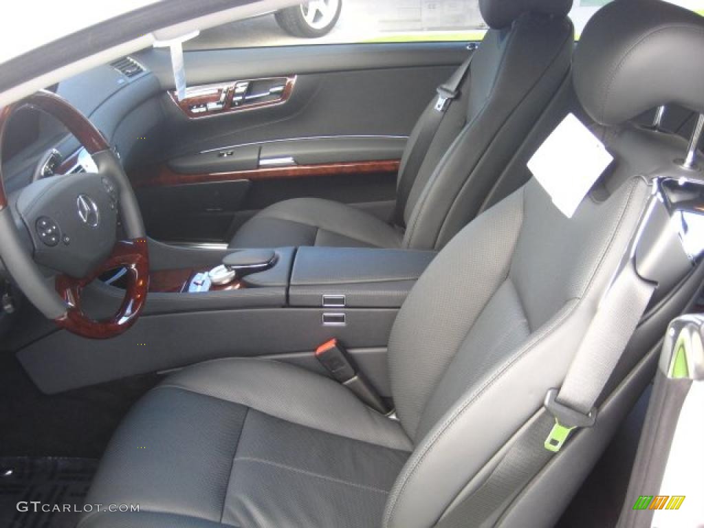 Black Interior 2011 Mercedes-Benz CL 550 4MATIC Photo #42223420