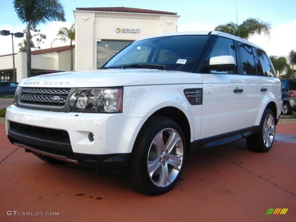 2011 Range Rover Sport Supercharged - Fuji White / Almond/Nutmeg photo #1