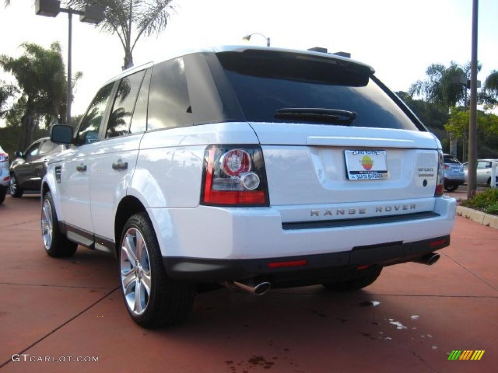 Fuji White 2011 Land Rover Range Rover Sport Supercharged Exterior Photo #42223716