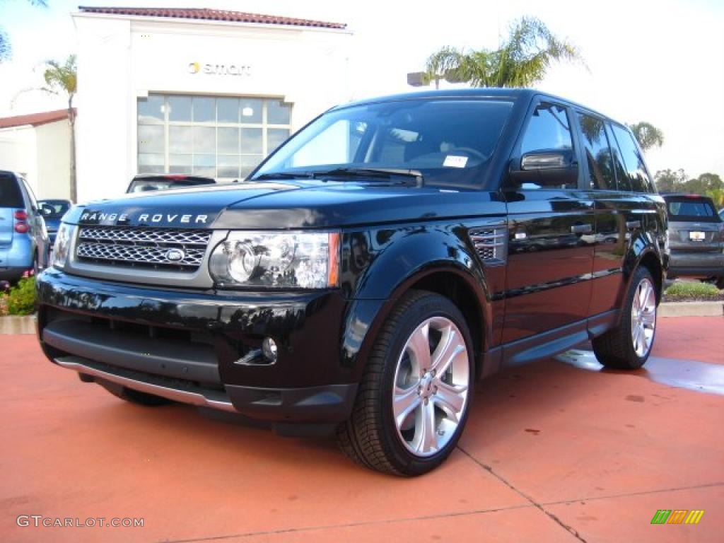 Santorini Black Metallic 2011 Land Rover Range Rover Sport Supercharged Exterior Photo #42223768