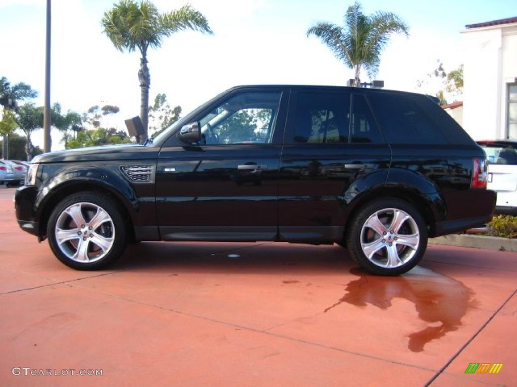 Santorini Black Metallic 2011 Land Rover Range Rover Sport Supercharged Exterior Photo #42223784