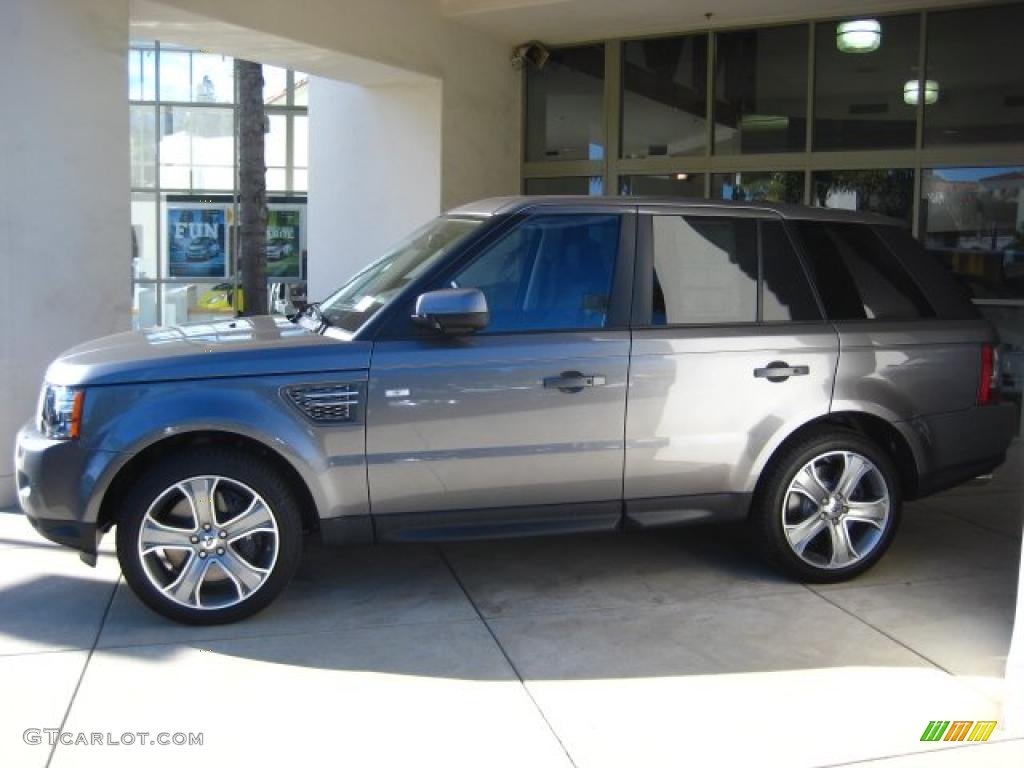 2011 Range Rover Sport Supercharged - Stornoway Grey Metallic / Ebony/Ebony photo #2