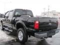 2008 Black Ford F350 Super Duty Lariat Crew Cab 4x4  photo #2