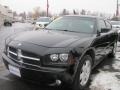 2007 Brilliant Black Crystal Pearl Dodge Charger R/T AWD  photo #1