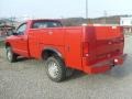 2005 Flame Red Dodge Ram 2500 ST Regular Cab 4x4 Chassis  photo #3