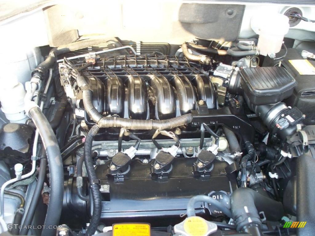 2004 Mitsubishi Endeavor XLS AWD 3.8 Liter SOHC 24 Valve V6 Engine Photo #42226200