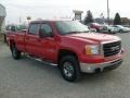 2007 Fire Red GMC Sierra 3500HD SLE Crew Cab 4x4  photo #7