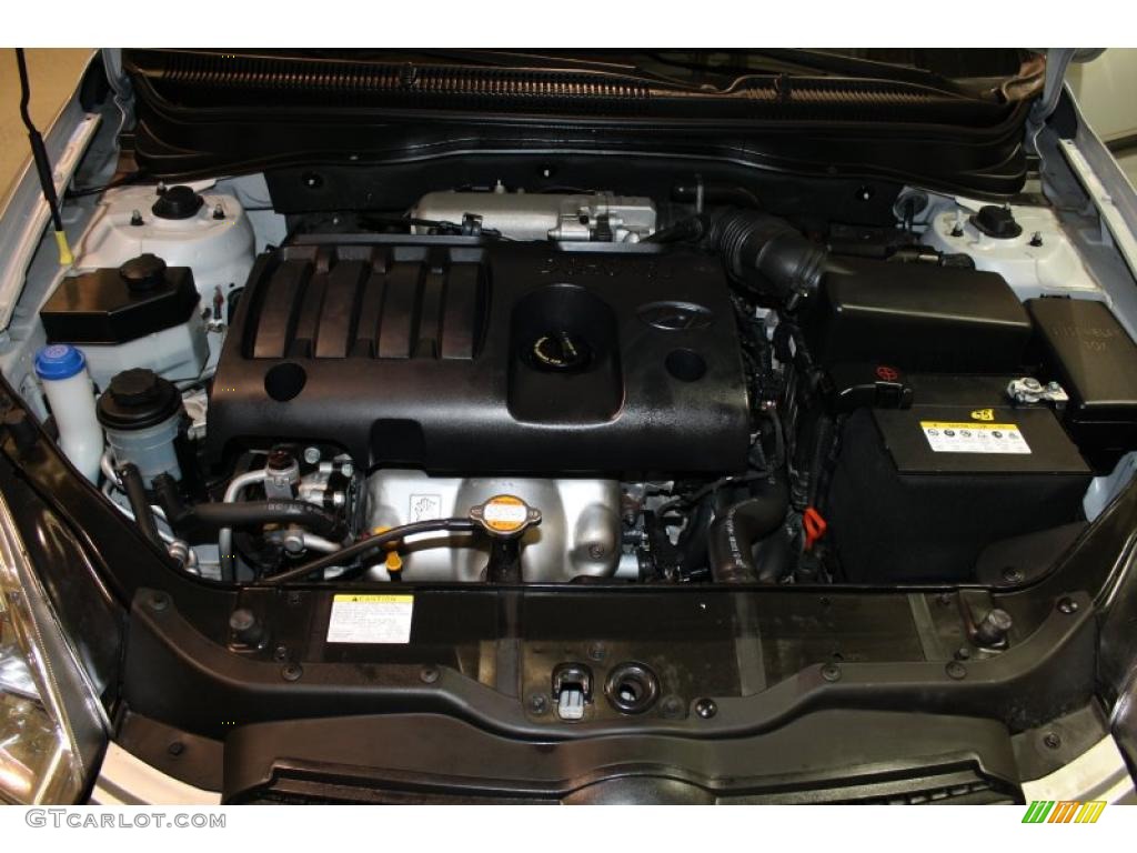 2009 Hyundai Accent GLS 4 Door 1.6 Liter DOHC-16 Valve CVVT 4 Cylinder Engine Photo #42228192