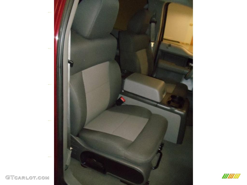 2006 F150 XLT SuperCrew - Dark Toreador Red Metallic / Medium/Dark Flint photo #13