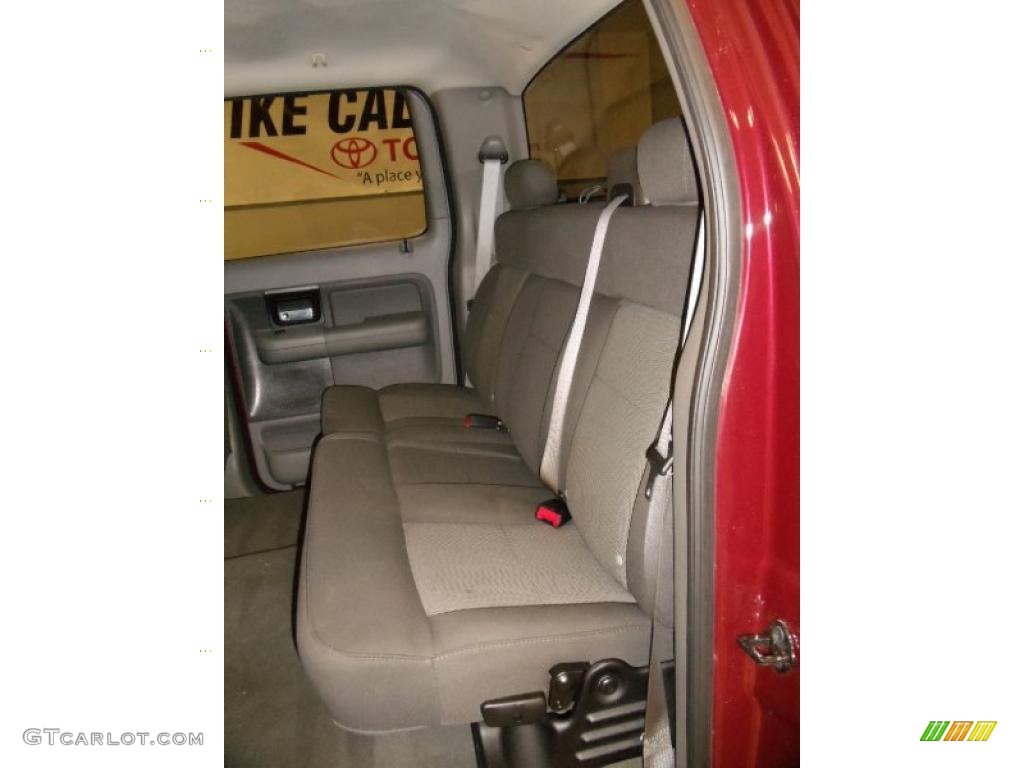 2006 F150 XLT SuperCrew - Dark Toreador Red Metallic / Medium/Dark Flint photo #16