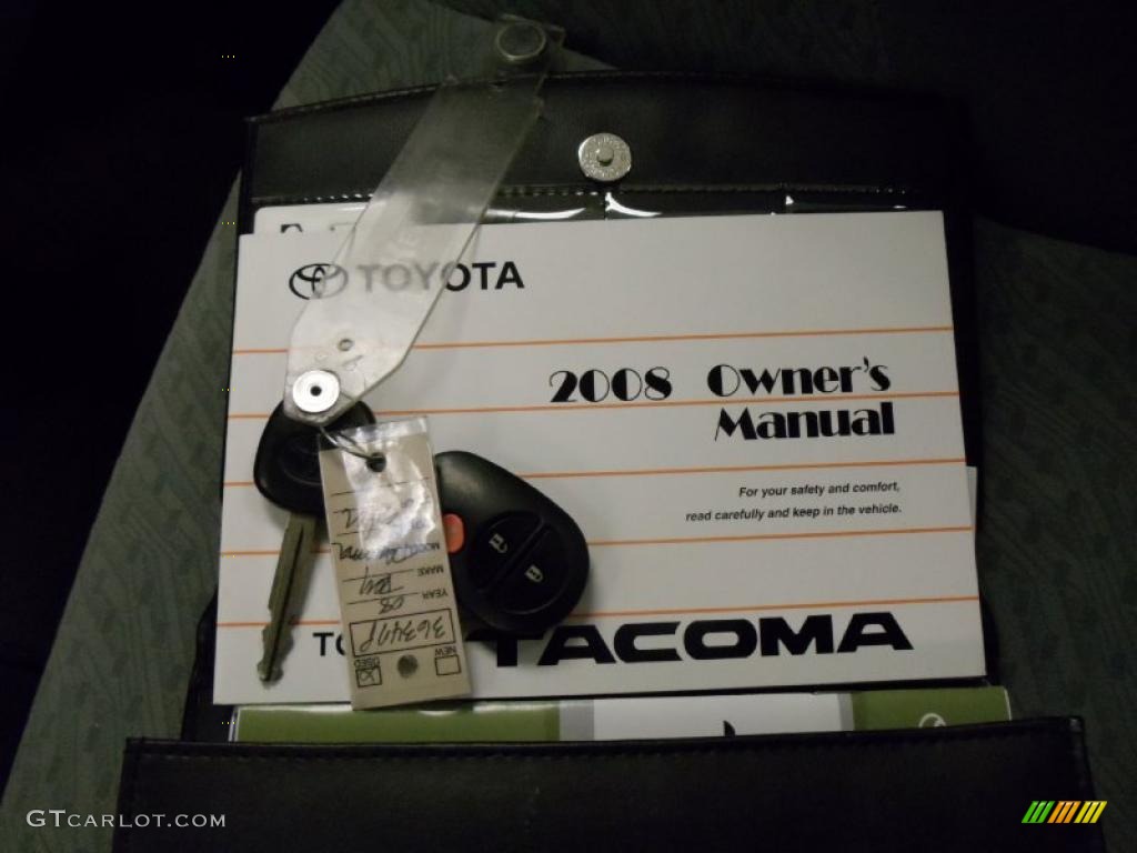 2008 Tacoma V6 SR5 PreRunner Double Cab - Silver Streak Mica / Graphite Gray photo #26