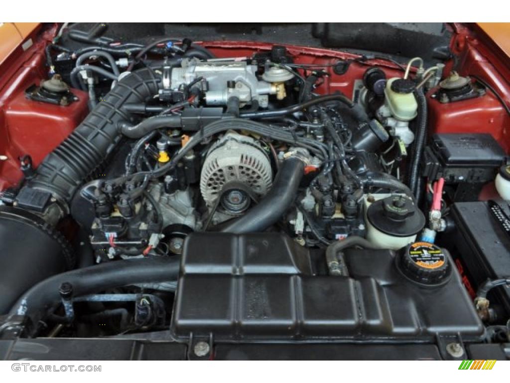1998 Ford Mustang GT Coupe 4.6 Liter SOHC 16-Valve V8 Engine Photo #42230192