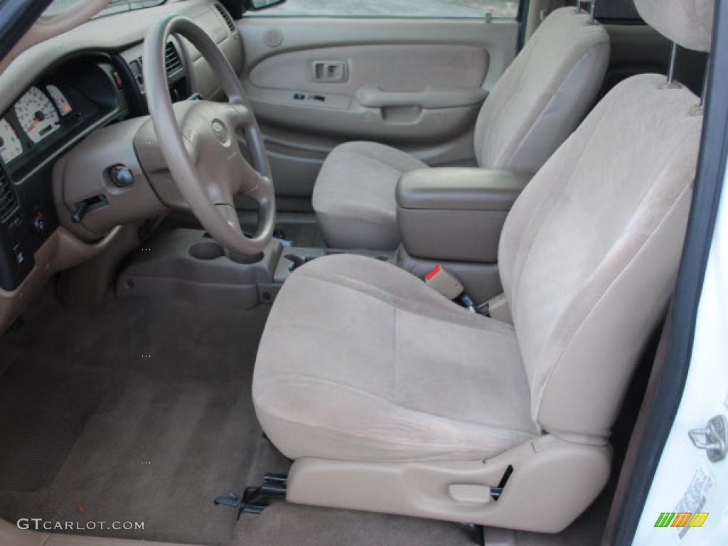 Oak Interior 2004 Toyota Tacoma V6 PreRunner Xtracab Photo #42230519