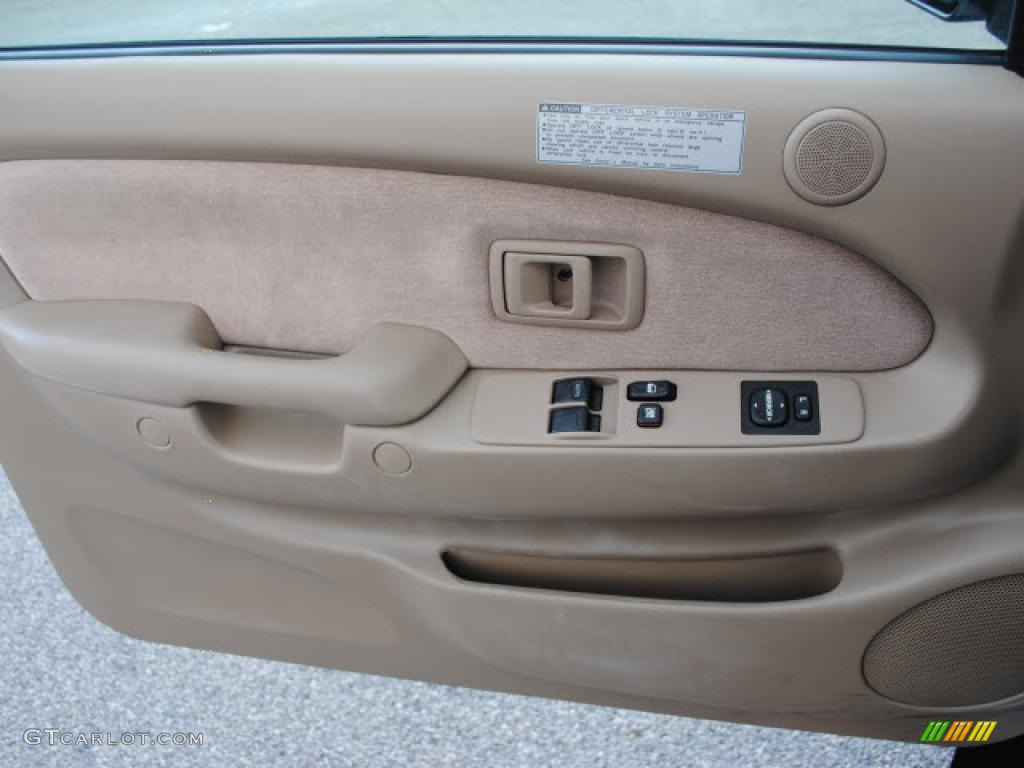 2004 Toyota Tacoma V6 PreRunner Xtracab Oak Door Panel Photo #42230573