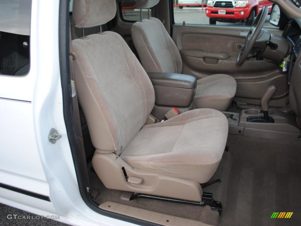 Oak Interior 2004 Toyota Tacoma V6 PreRunner Xtracab Photo #42230614