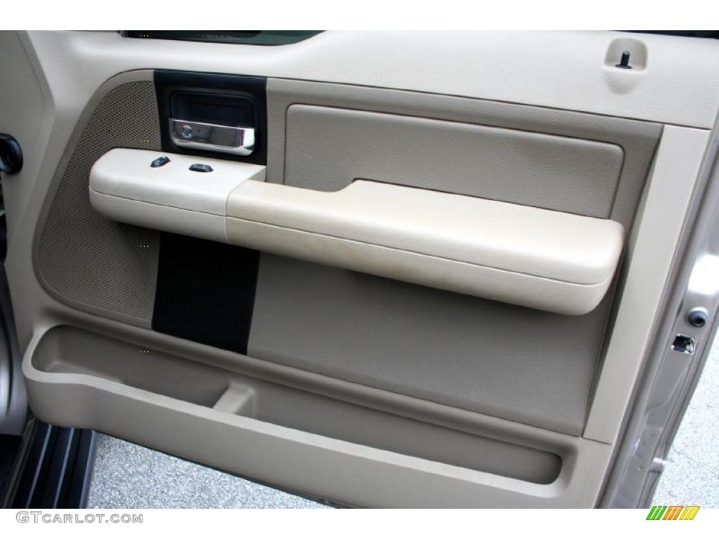 2005 F150 XLT SuperCab 4x4 - Arizona Beige Metallic / Tan photo #30