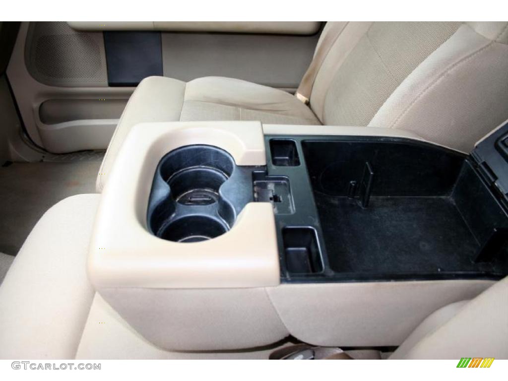 2005 F150 XLT SuperCab 4x4 - Arizona Beige Metallic / Tan photo #60
