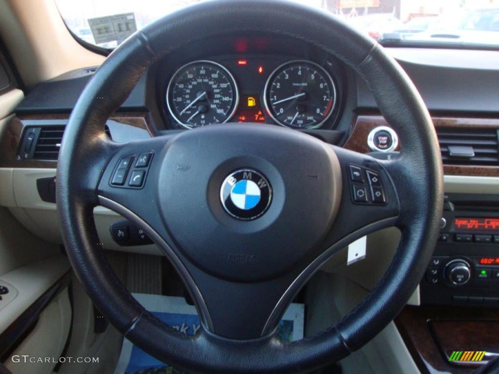 2008 3 Series 328xi Coupe - Alpine White / Cream Beige photo #14