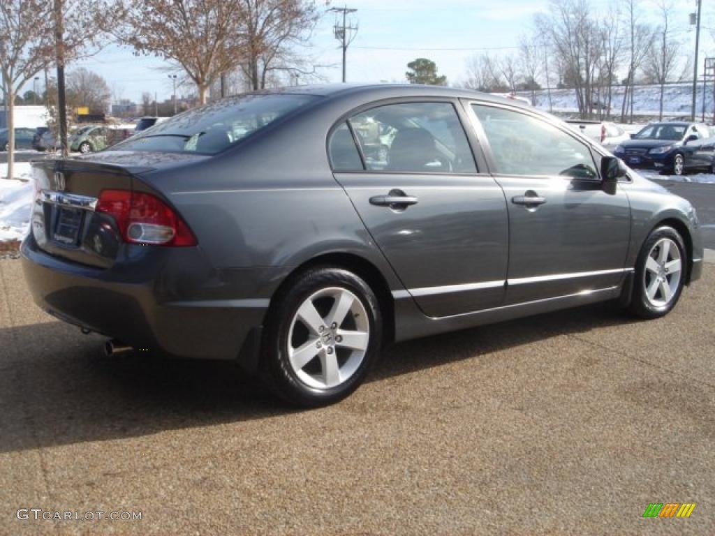 Polished Metal Metallic 2009 Honda Civic LX-S Sedan Exterior Photo #42233632