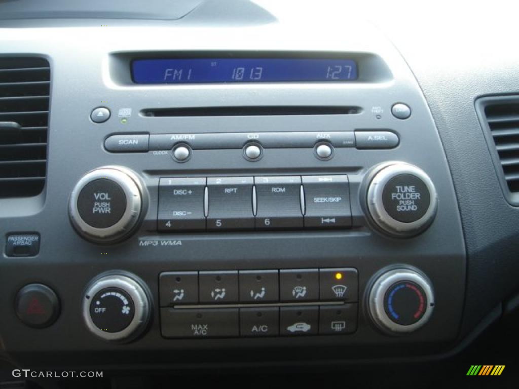 2009 Honda Civic LX-S Sedan Controls Photo #42233760