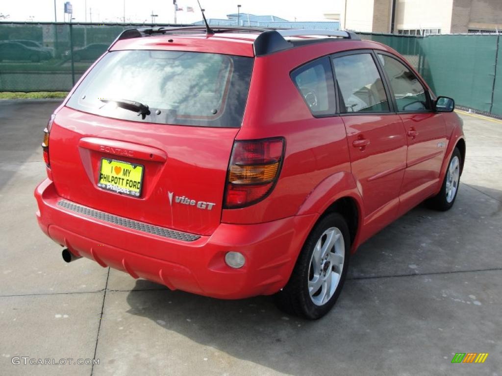 2003 Vibe GT - Lava Red / Graphite photo #3