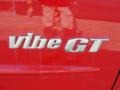 2003 Lava Red Pontiac Vibe GT  photo #14