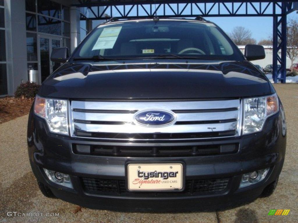 2007 Edge SEL - Carbon Metallic / Medium Light Stone photo #8