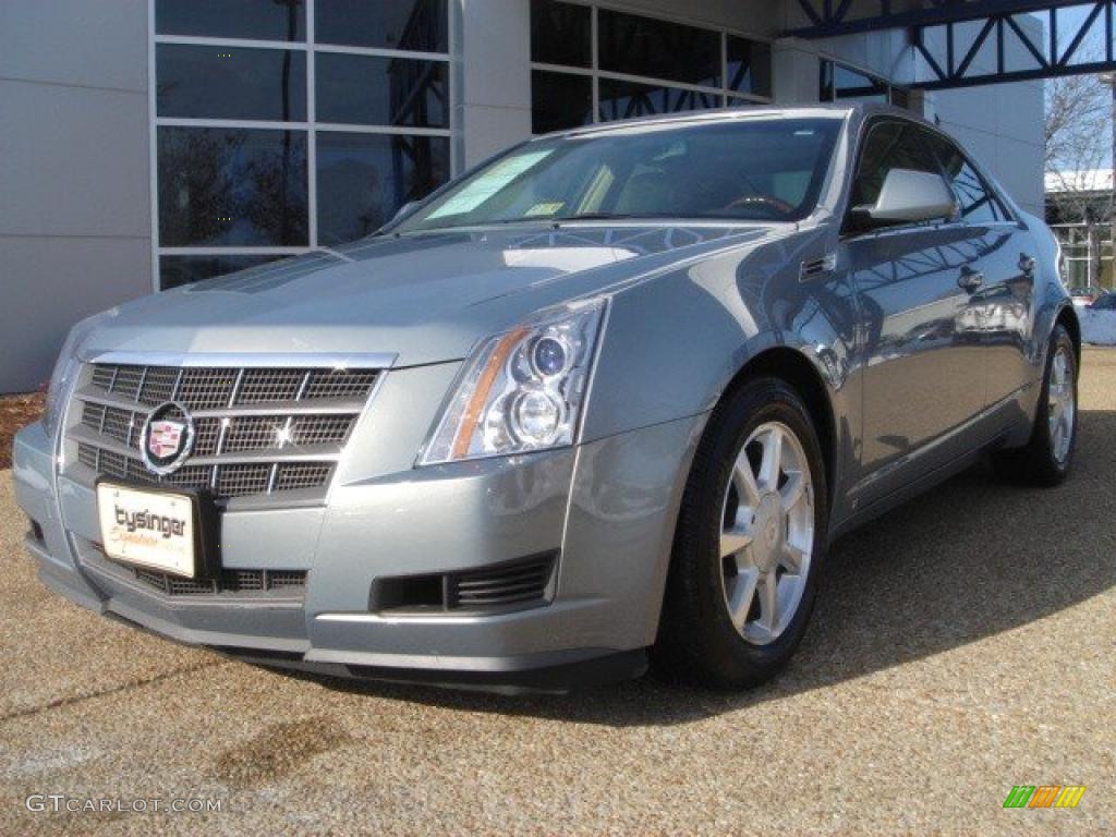 Sunset Blue 2008 Cadillac CTS Sedan Exterior Photo #42235540