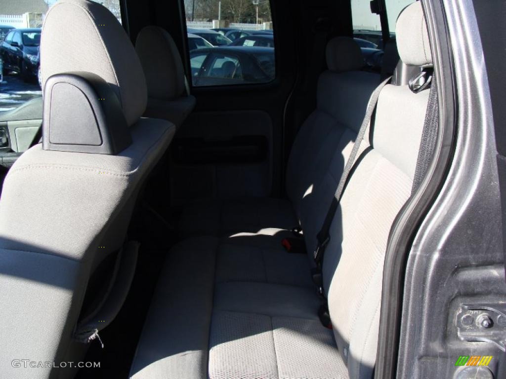 2004 F150 FX4 SuperCab 4x4 - Dark Shadow Grey Metallic / Black/Medium Flint photo #12