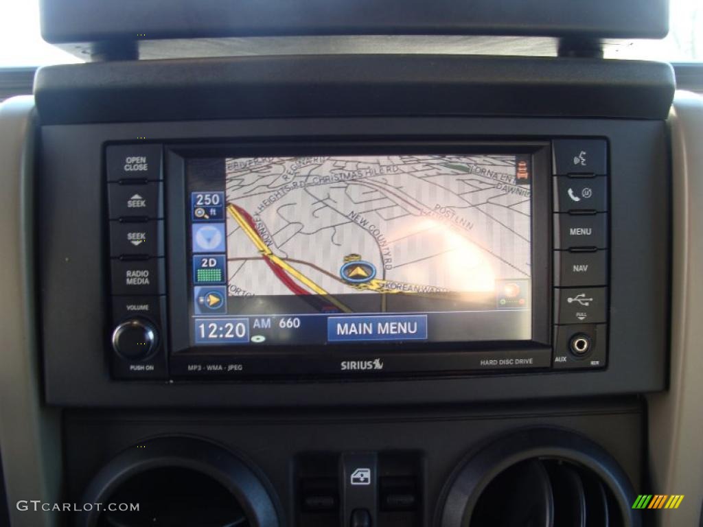 2008 Jeep Wrangler Unlimited Rubicon 4x4 Navigation Photo #42236012