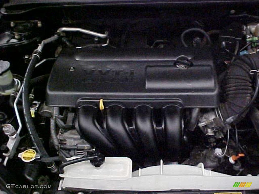 2004 Corolla S - Black / Black photo #5