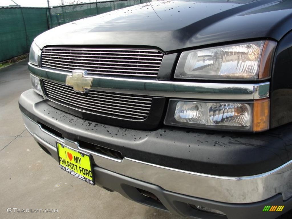 2005 Silverado 1500 Z71 Extended Cab 4x4 - Dark Gray Metallic / Medium Gray photo #12