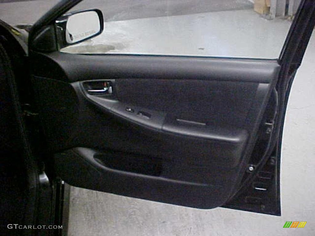 2004 Corolla S - Black / Black photo #7