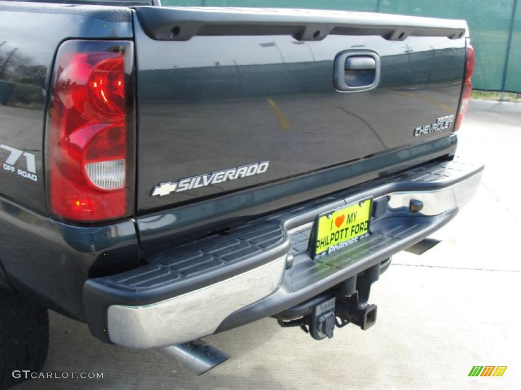 2005 Silverado 1500 Z71 Extended Cab 4x4 - Dark Gray Metallic / Medium Gray photo #21