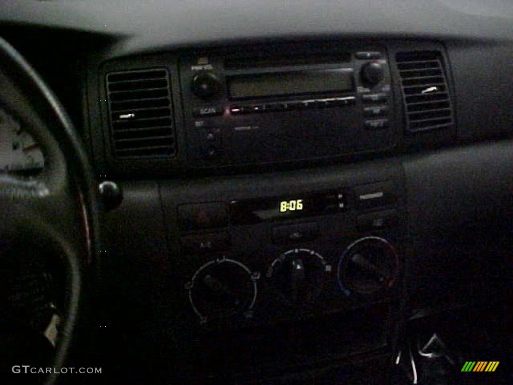 2004 Corolla S - Black / Black photo #21